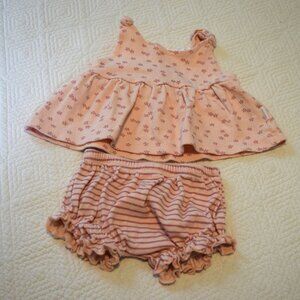 Tahari Baby two piece tank and bloomers set